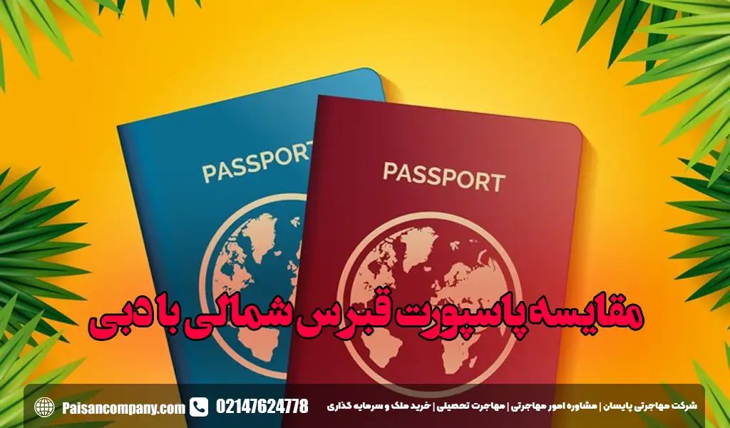 مقایسه پاسپورت قبرس شمالی با دبی